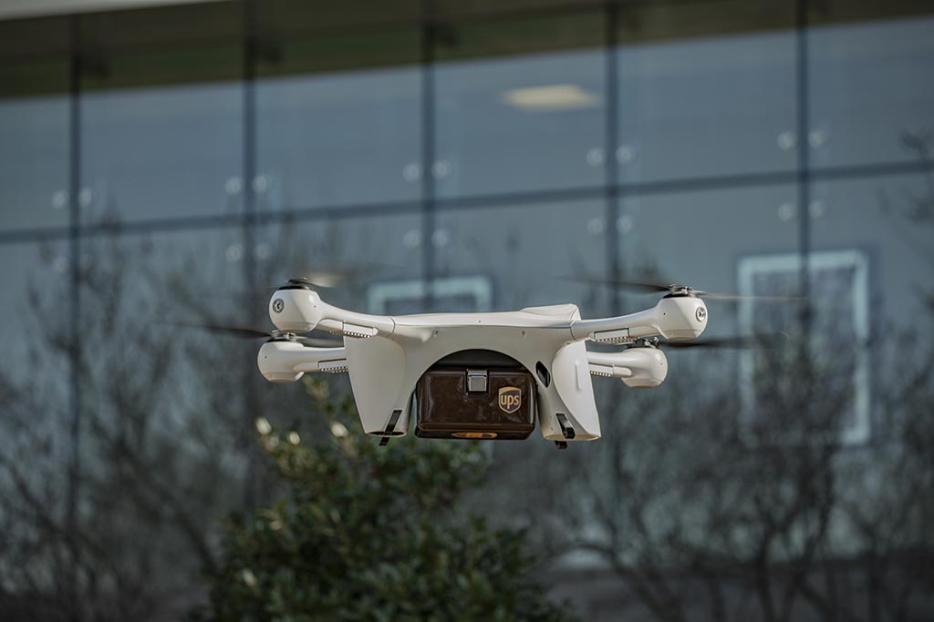 A UPS drónokkal szállít orvosi mintákat az USA-ban