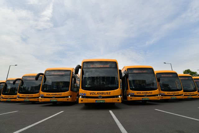 Teljes az elektromos flotta, lezárult a Zöld Busz Projekt a Volánbusznál