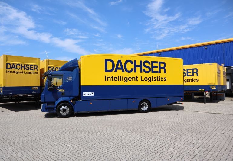 A Dachser üzembe helyezte első elektromos teherautóit Hollandiában