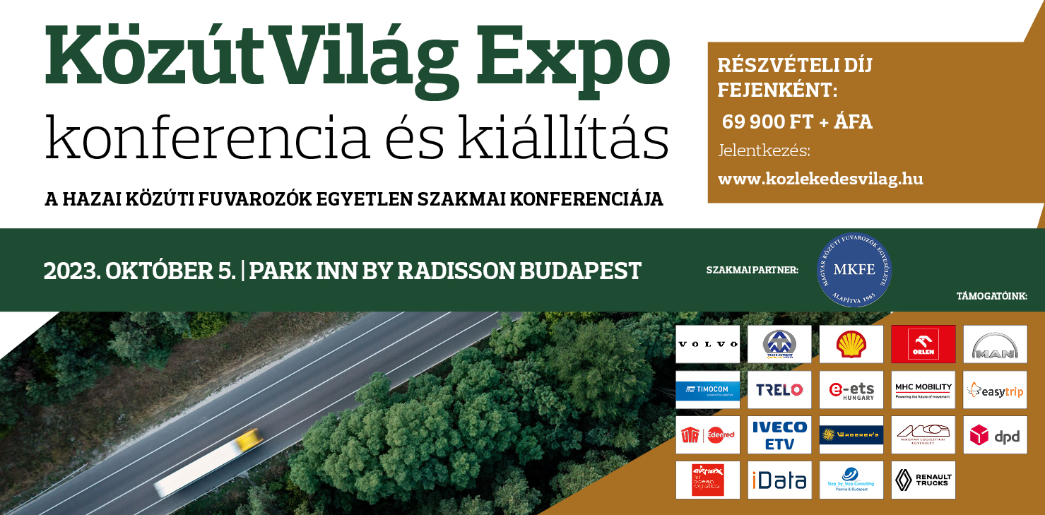 KözútVilág Expo konferencia és kiállítás