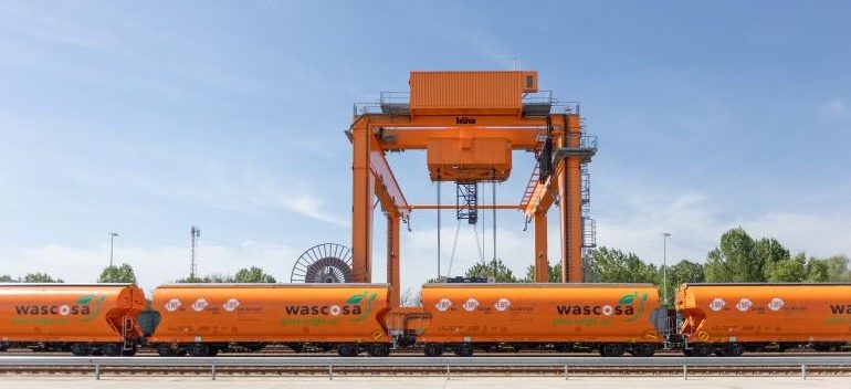 Európában elsőként az EWG használja a Wascosa új tehervagonjait